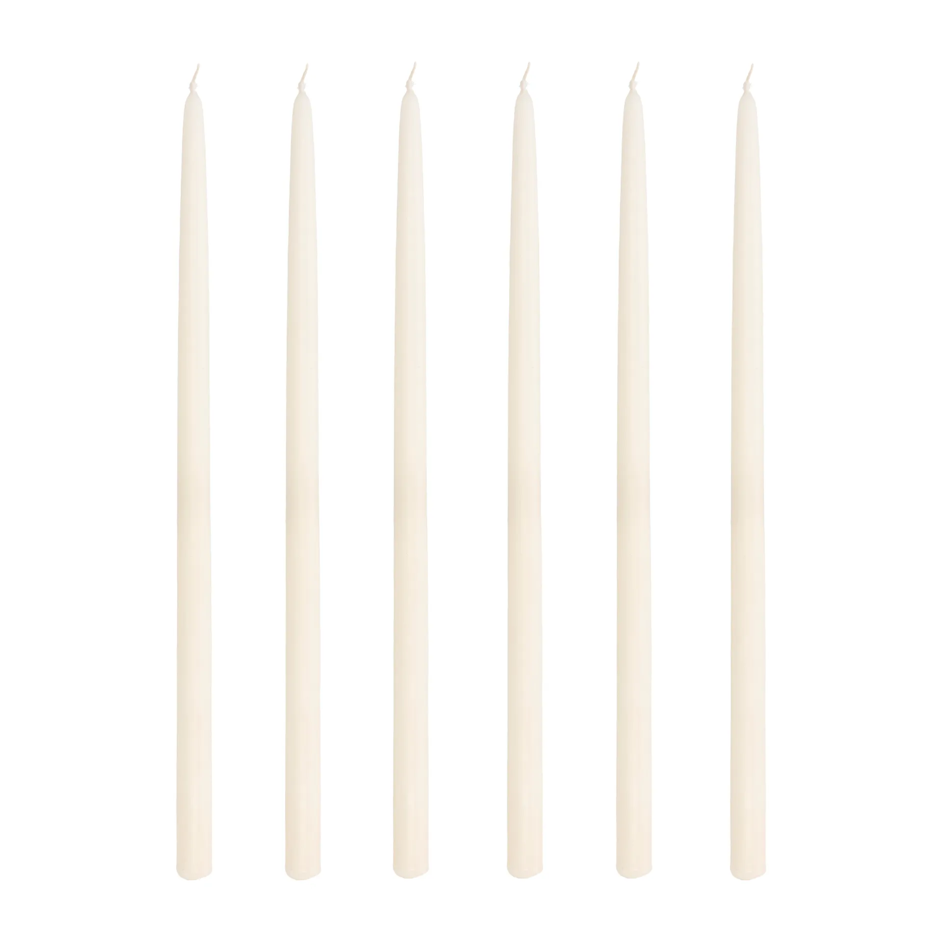 Altri Weihnachtsbaumkerze 30cm 6er Pack, Cream Villa Collection