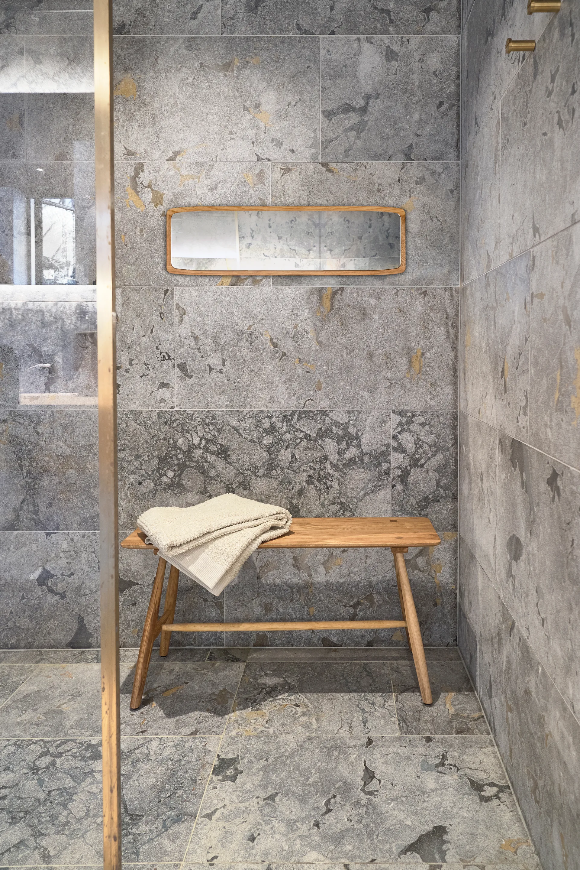 Bodo Spiegel 23x80 cm, Naturgeölt Villa Collection