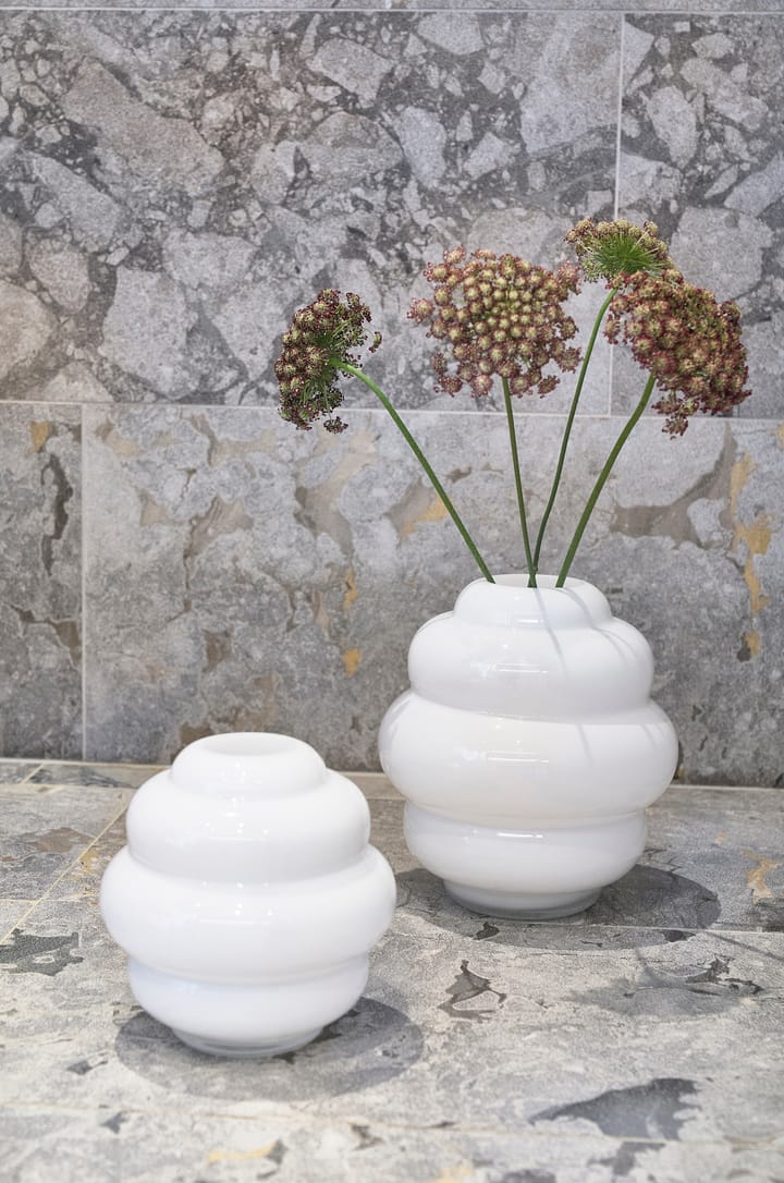 Bubble Vase Ø20cm - Weiß - Villa Collection