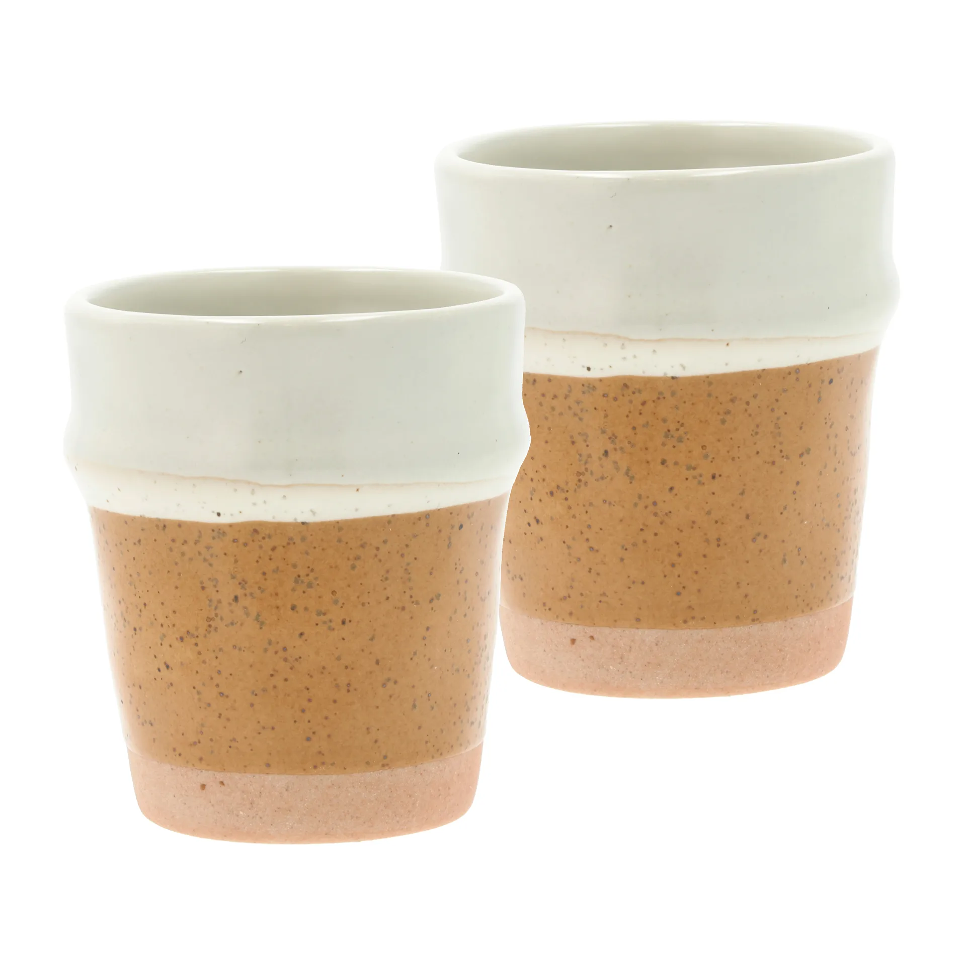 Evig Espressotasse 10 cl 2er Pack, Amber-creme Villa Collection