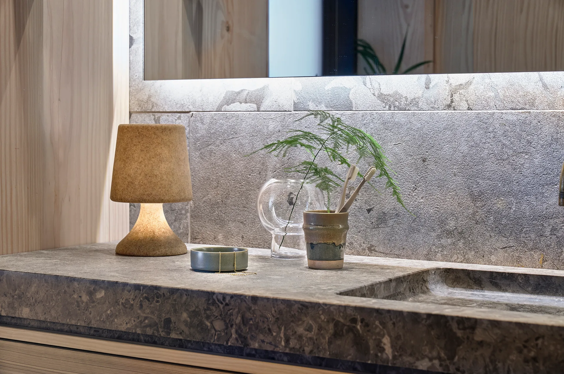 Evig Tasse 35cl, Blau-Braun Villa Collection