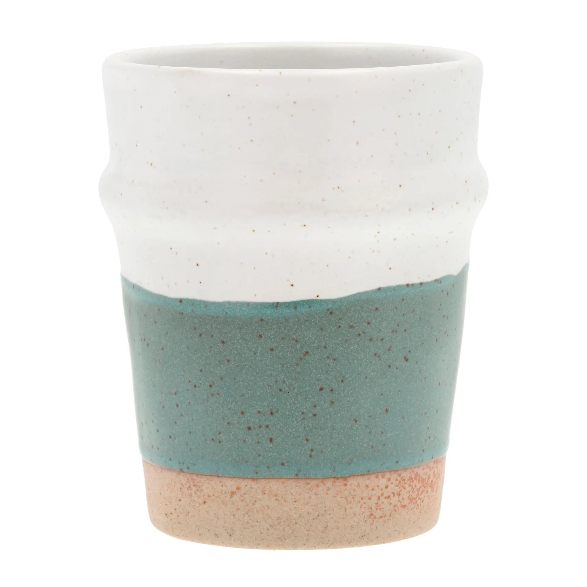 Evig Tasse 35cl, Grün-Weiß-Braun Villa Collection