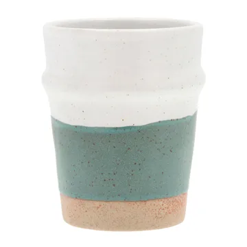 Evig Tasse 35cl - Grün-Weiß-Braun - Villa Collection