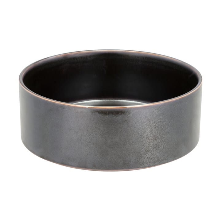 Fjord Servierschale Ø24 cm, Black metallic Villa Collection