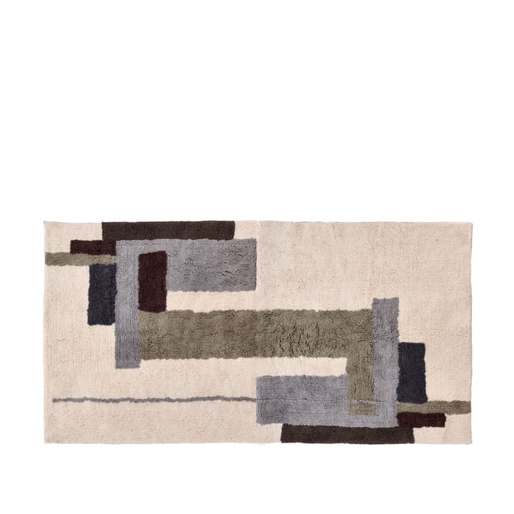 Laerk Teppich - Grau/offwhite, 200 x 300cm - Villa Collection