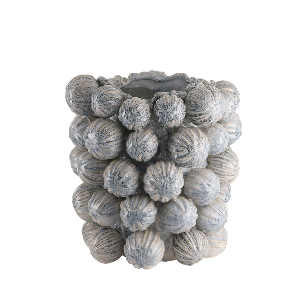 Melfi Vase, Ballad blue Villa Collection