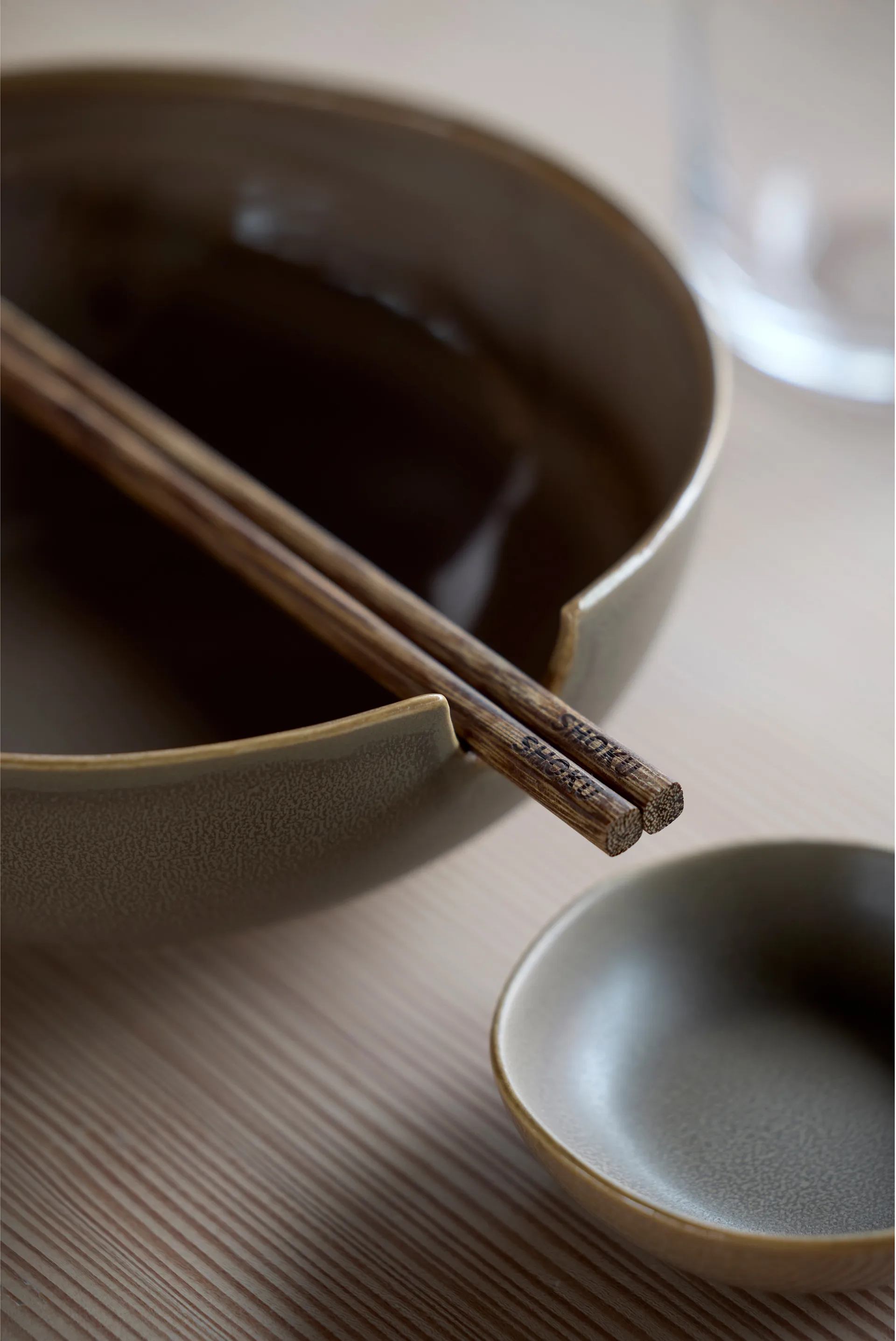 Shoku Ramenschale Ø18,5 cm, Warm Brown Villa Collection