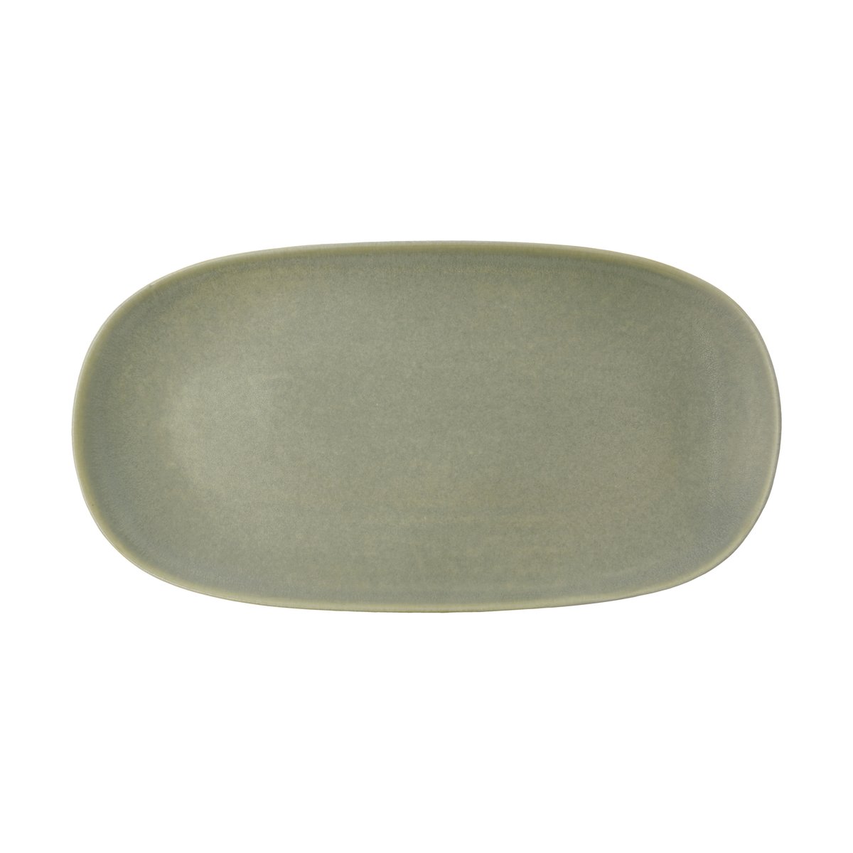 Villa Collection Shoku Servierteller 18x34 cm Pure Green