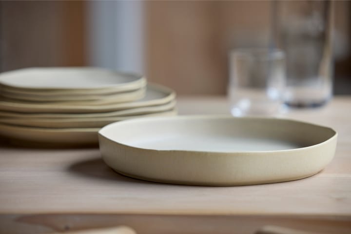 Shoku Servierteller Ø28 cm, Beige Villa Collection