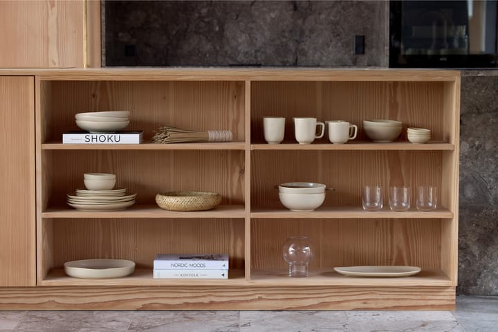 Shoku Servierteller Ø28 cm, Beige Villa Collection