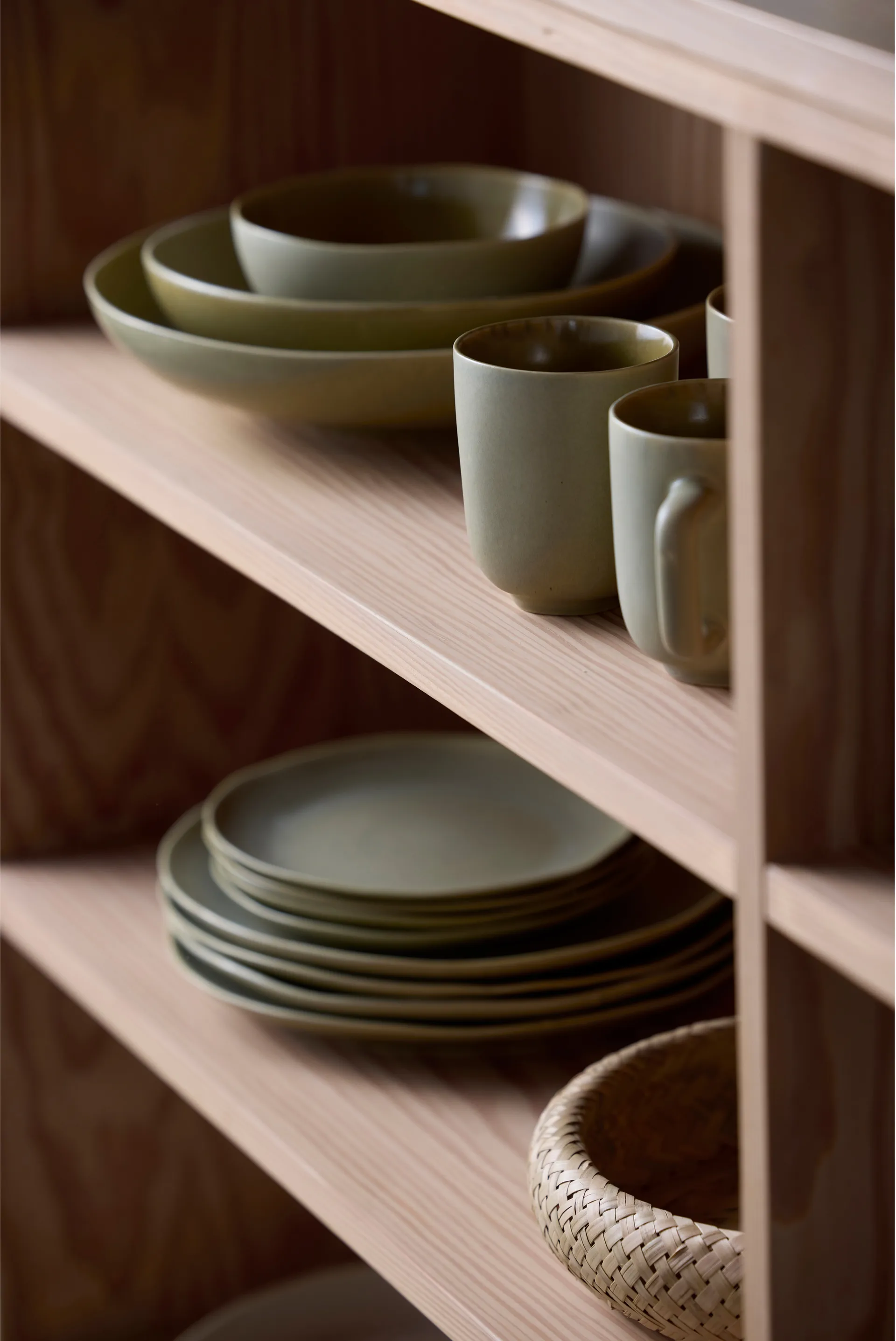 Shoku Sojaschale Ø9 cm, Pure Green Villa Collection