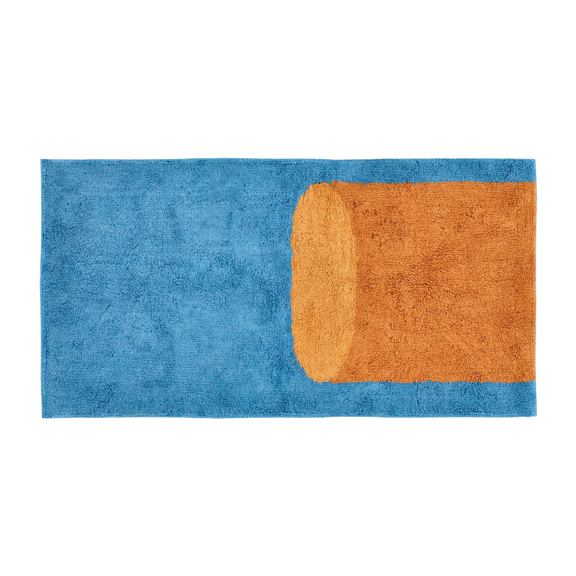 Styles getufteter Teppich 70 x 140cm, Blue Villa Collection