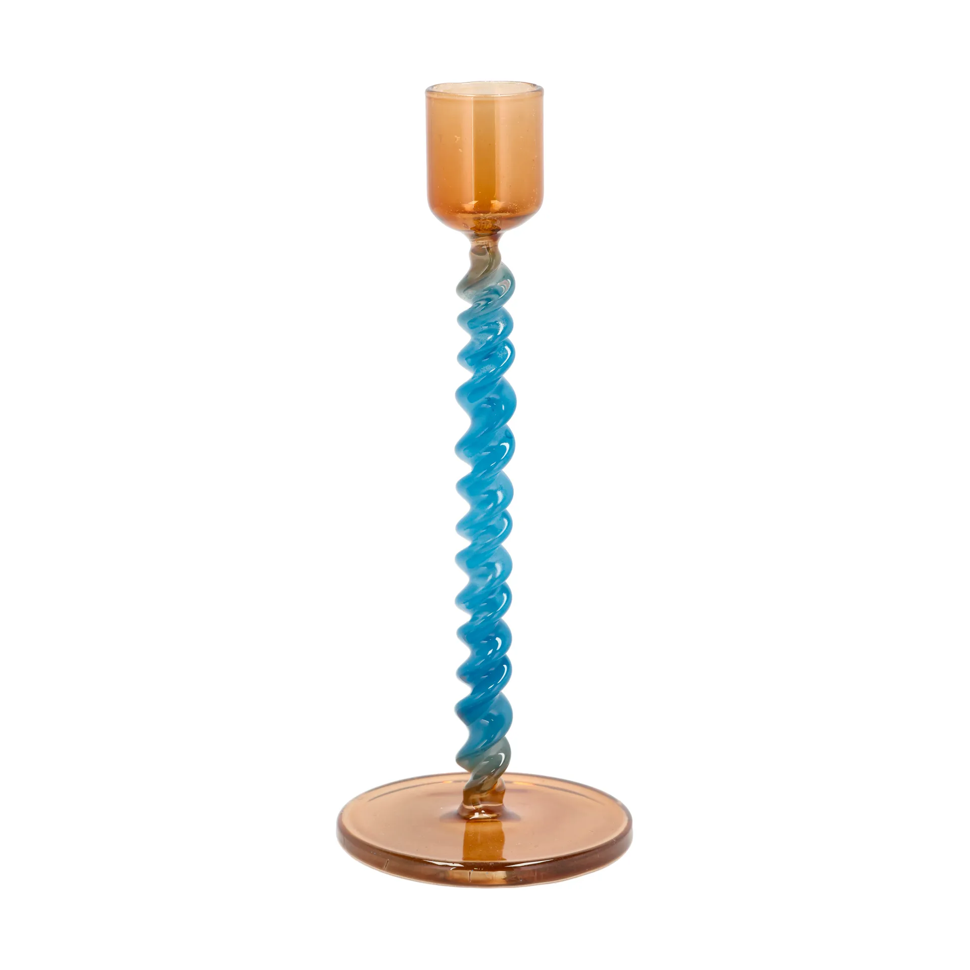 Styles Kerzenhalter 16,3 cm, Blue-amber Villa Collection