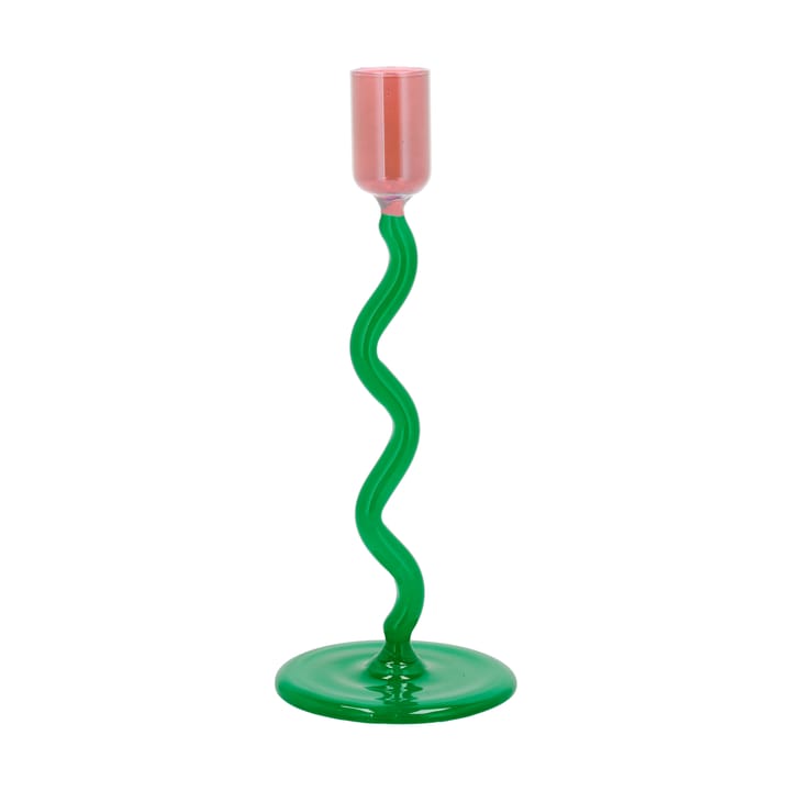 Styles Kerzenhalter 19,6 cm - Green-pink - Villa Collection