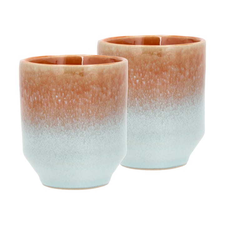 Styles Tasse 18 cl 2er-Pack - Blue-amber - Villa Collection