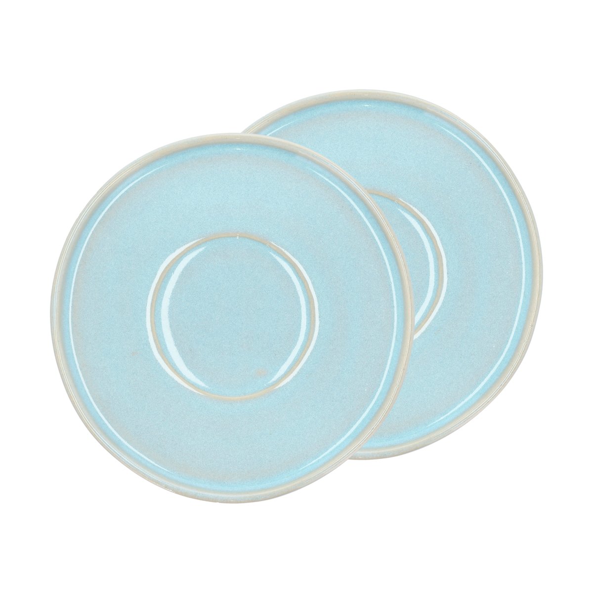 Villa Collection Styles Teeteller Ø13 cm 2er-Pack Light blue