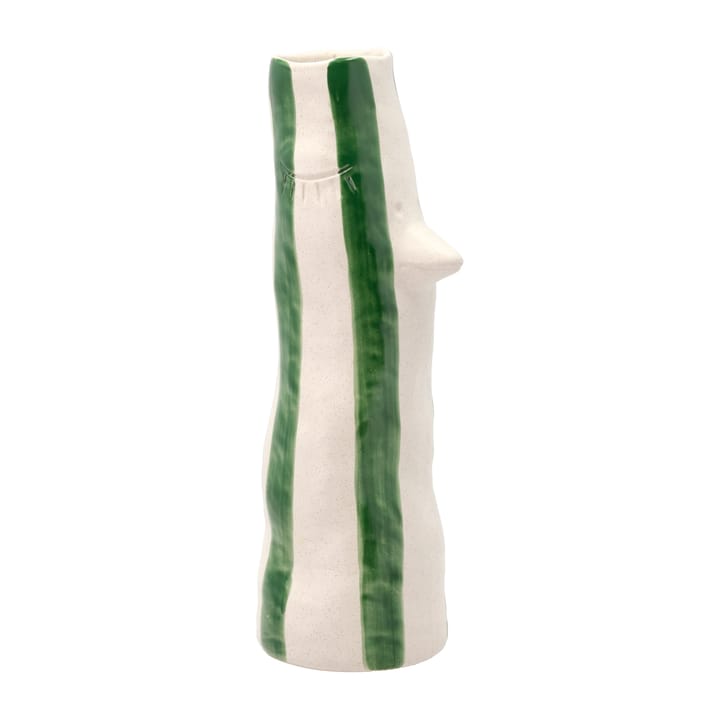 Styles Vase mit Schnabel und Wimpern 34cm - Green - Villa Collection