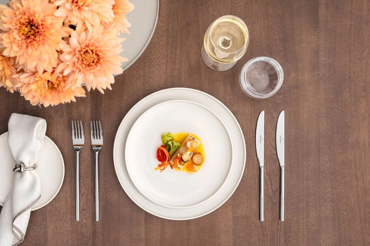 Afina Besteckset, Edelstahl, 24 Teile Villeroy & Boch