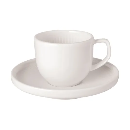 Afina Espressotasse 5 cl mit Untertasse, White Villeroy & Boch