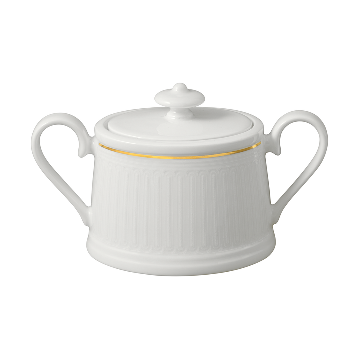 Villeroy & Boch Château Septfontaines Zuckerschale 15 cl Weiß-gold