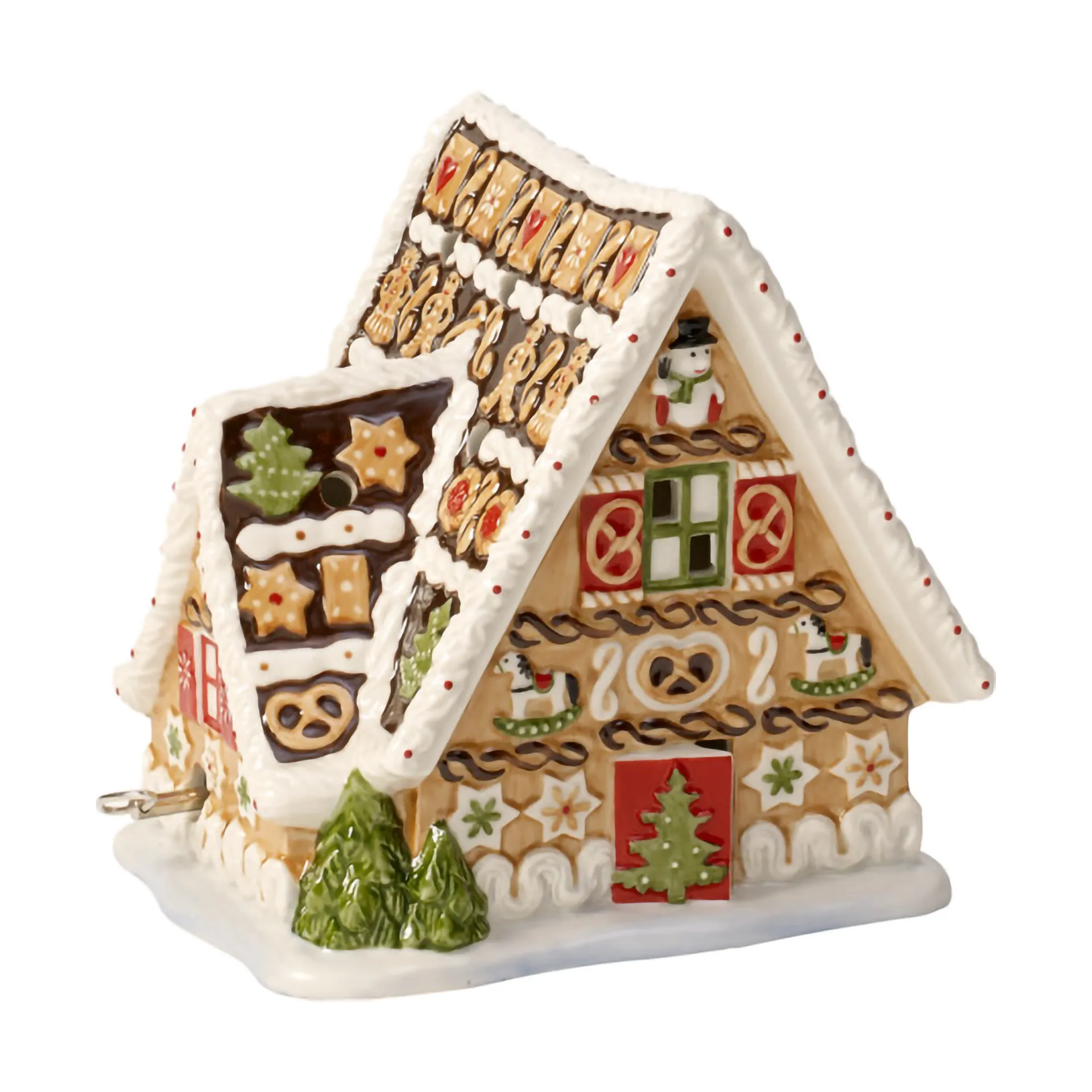Christmas Toys Lebkuchenhaus mit Musikbox, Biegung Villeroy & Boch