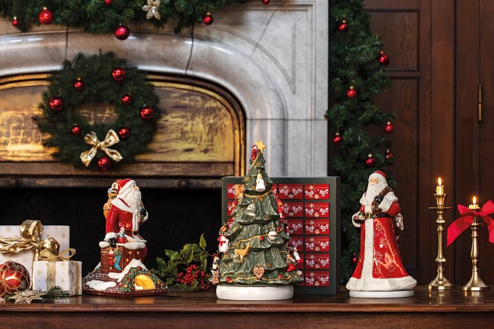 Christmas Toys Memory Adventskalender mit Weihnachtsbaum, Grün-rot Villeroy & Boch