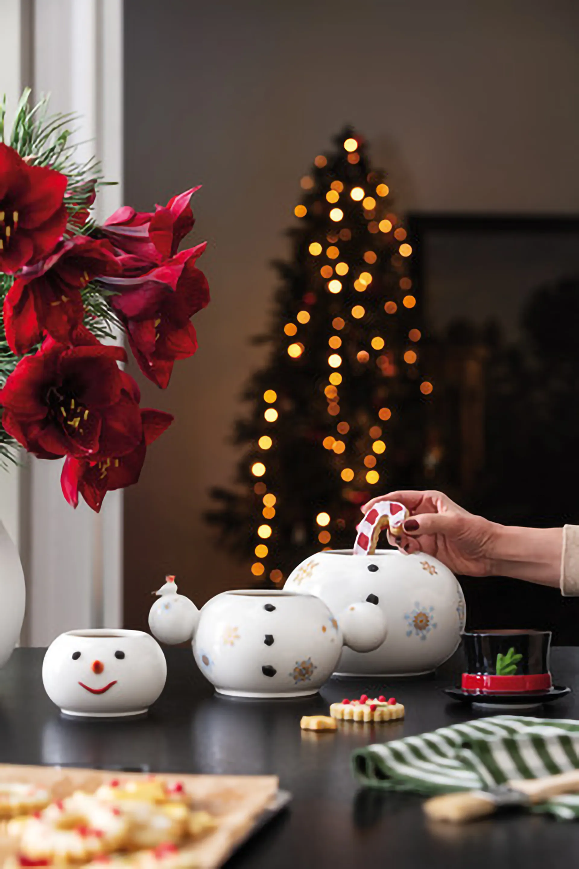 Christmas Toy's Memory Schneemann Dose 4-teilig, Weiß Villeroy & Boch