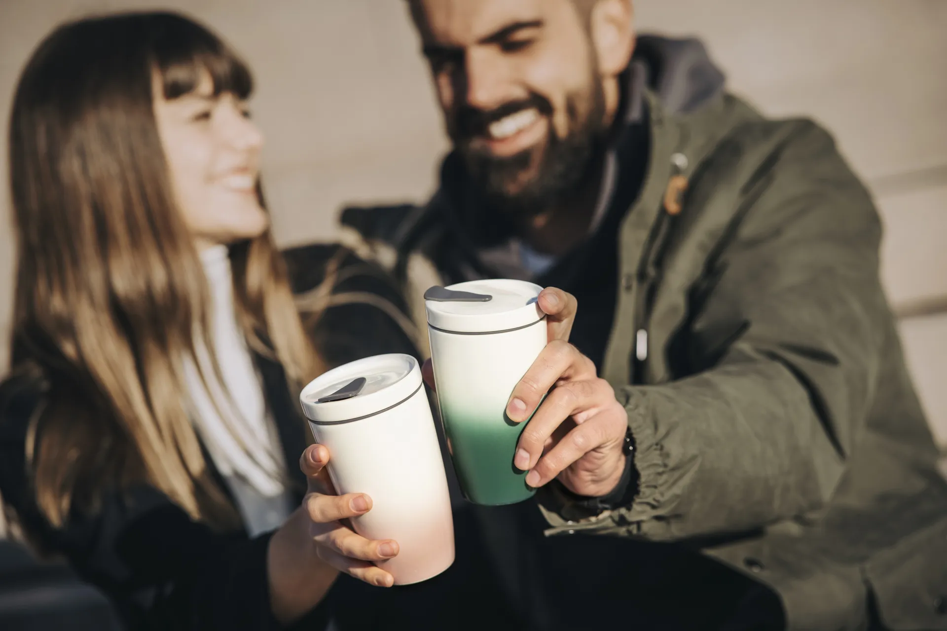 Coffee To Go Tasse 35cl, Powder Villeroy & Boch