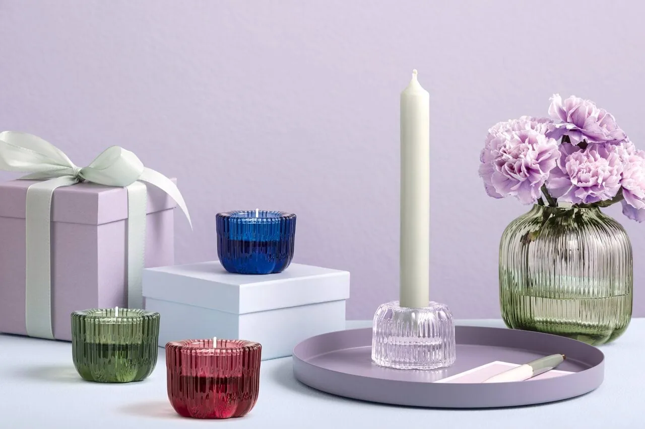 Fleur 2-in-1-Laterne, Cassis, Ø6,3 cm Villeroy & Boch