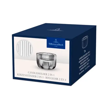 Fleur 2-in-1-Laterne - Transparent, Ø6,3 cm - Villeroy & Boch