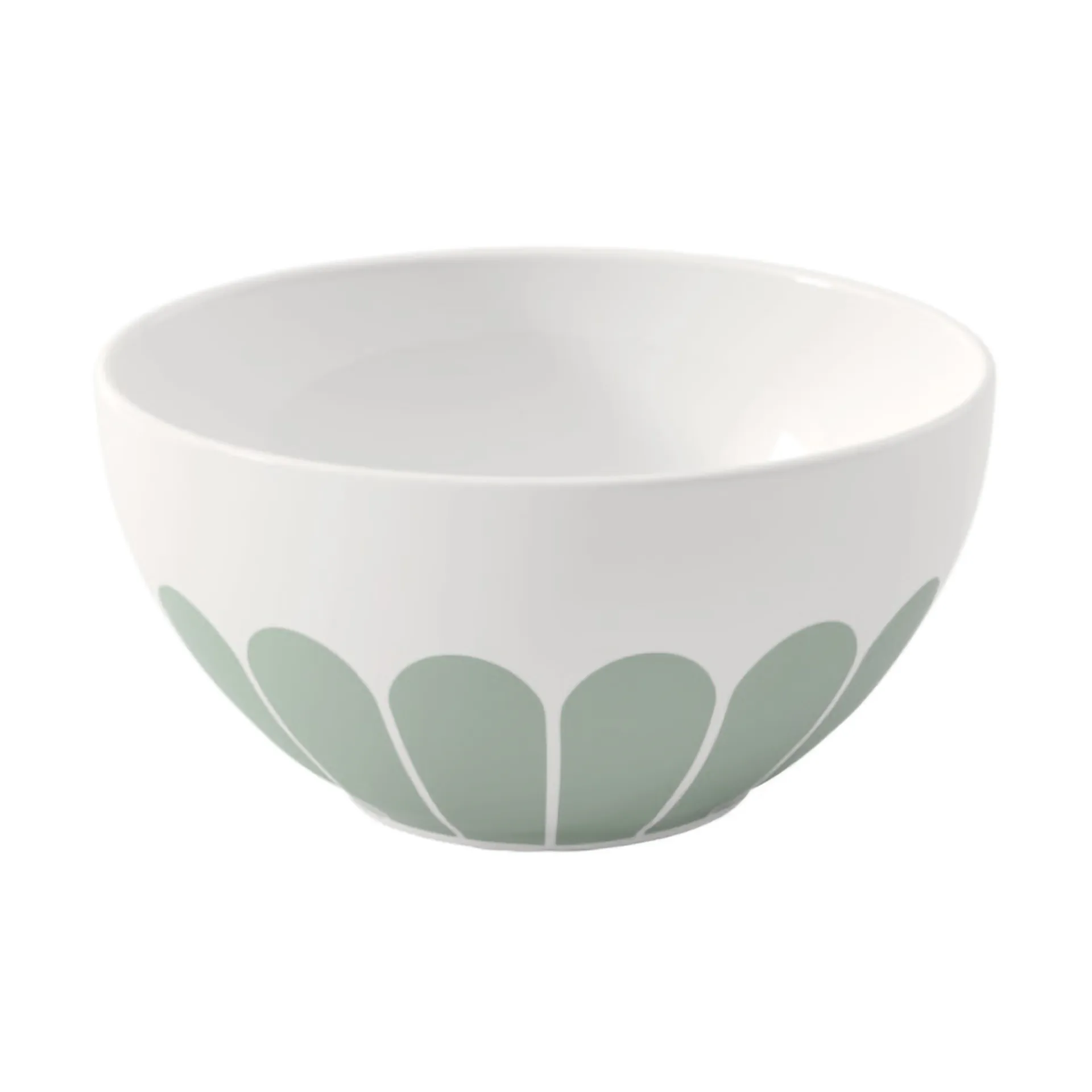 Fleur Frühstücksschale 43 cl, White-green Villeroy & Boch