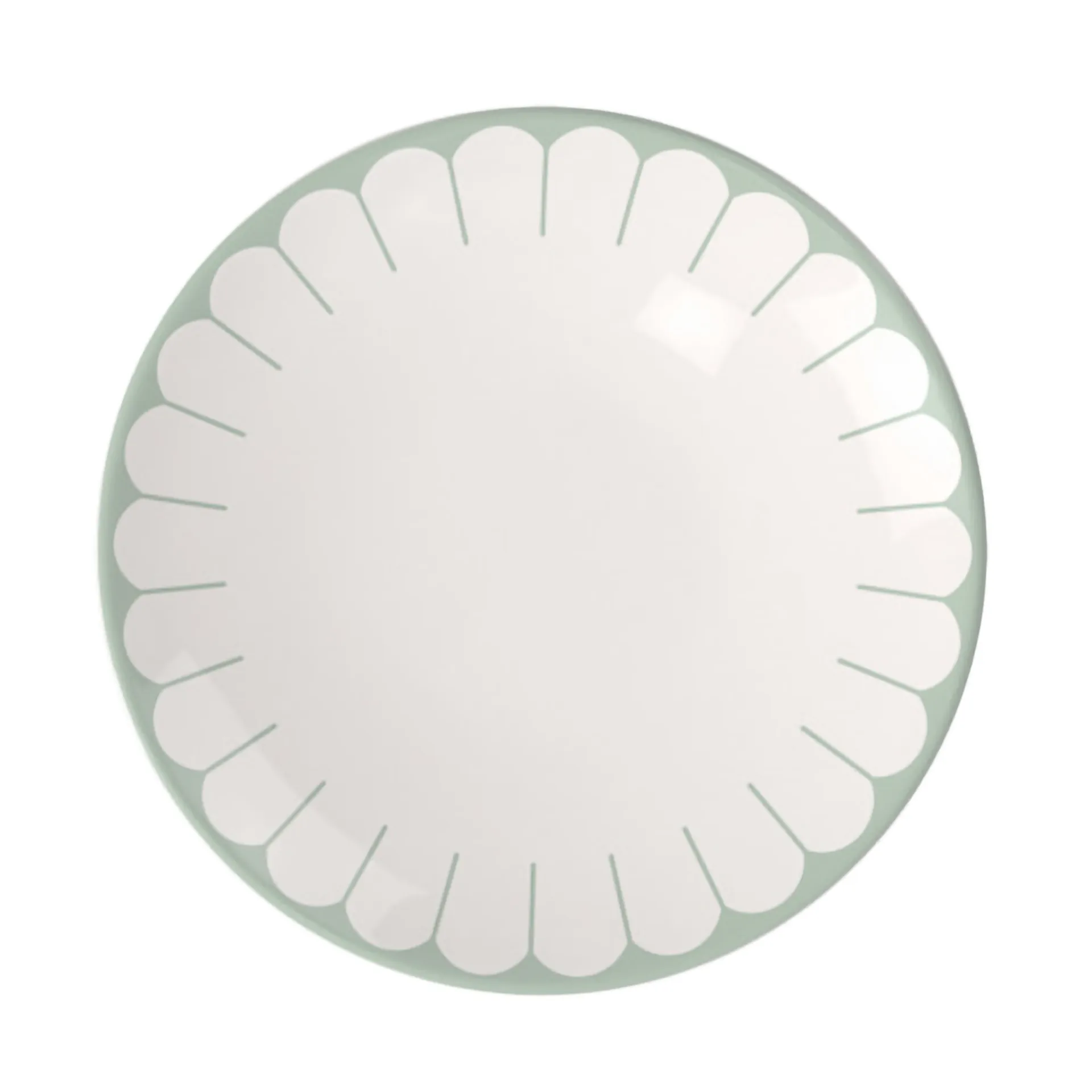 Fleur Teller Ø21 cm, White-green Villeroy & Boch