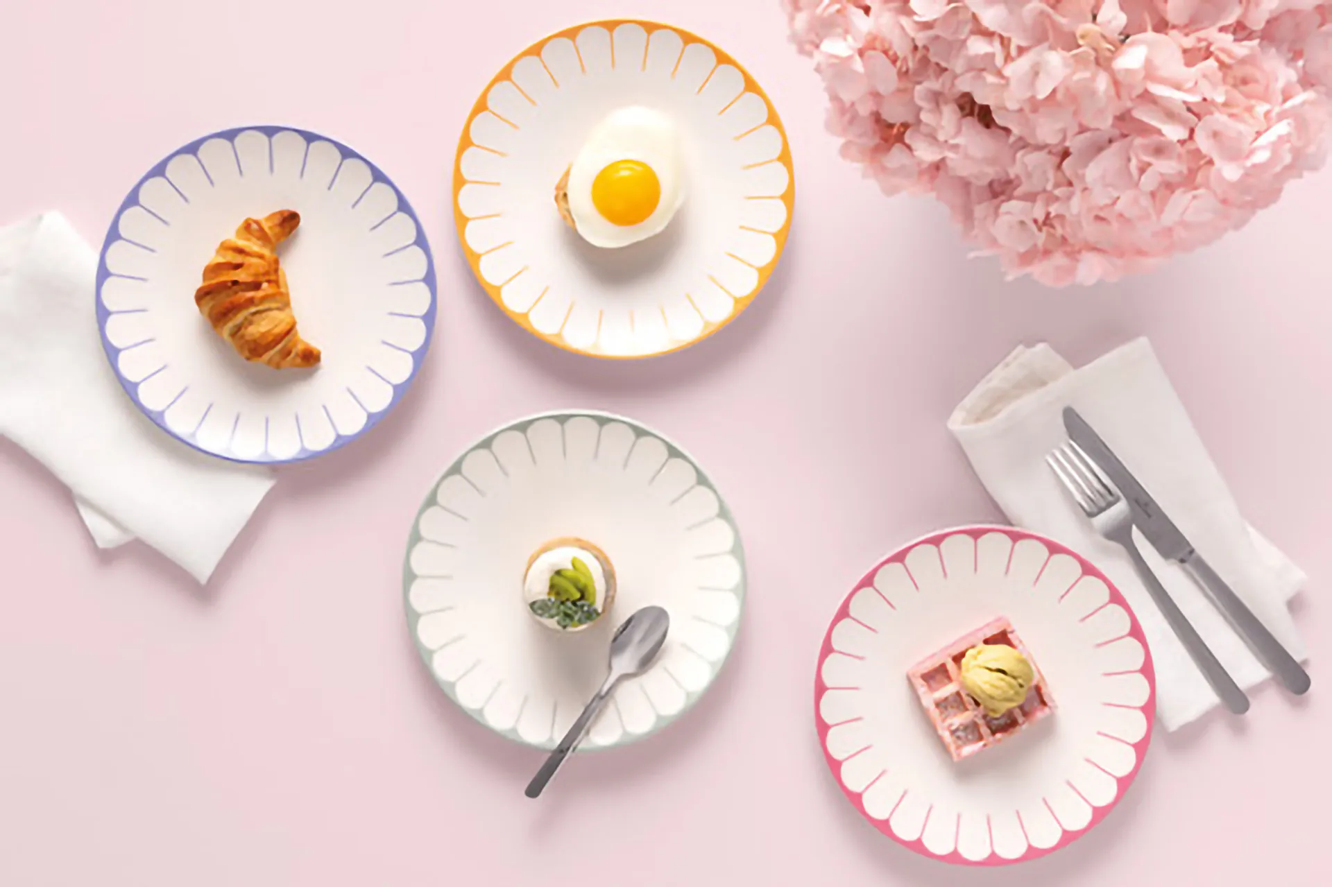 Fleur Teller Ø21 cm, White-green Villeroy & Boch