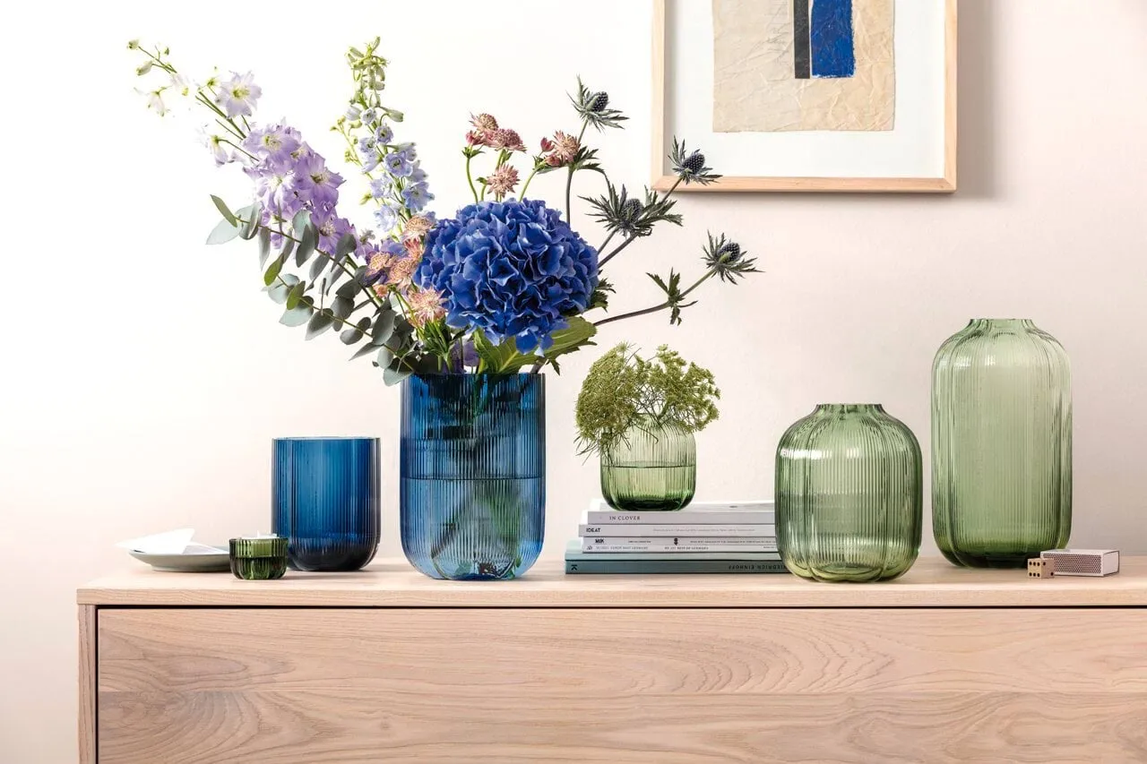 Fleur Vase, Blau, Ø15 cm Villeroy & Boch