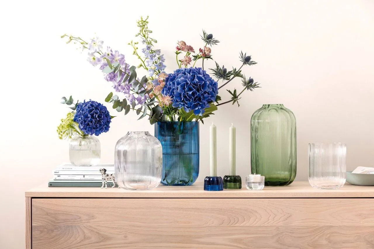 Fleur Vase, Transparent, Ø22 cm Villeroy & Boch