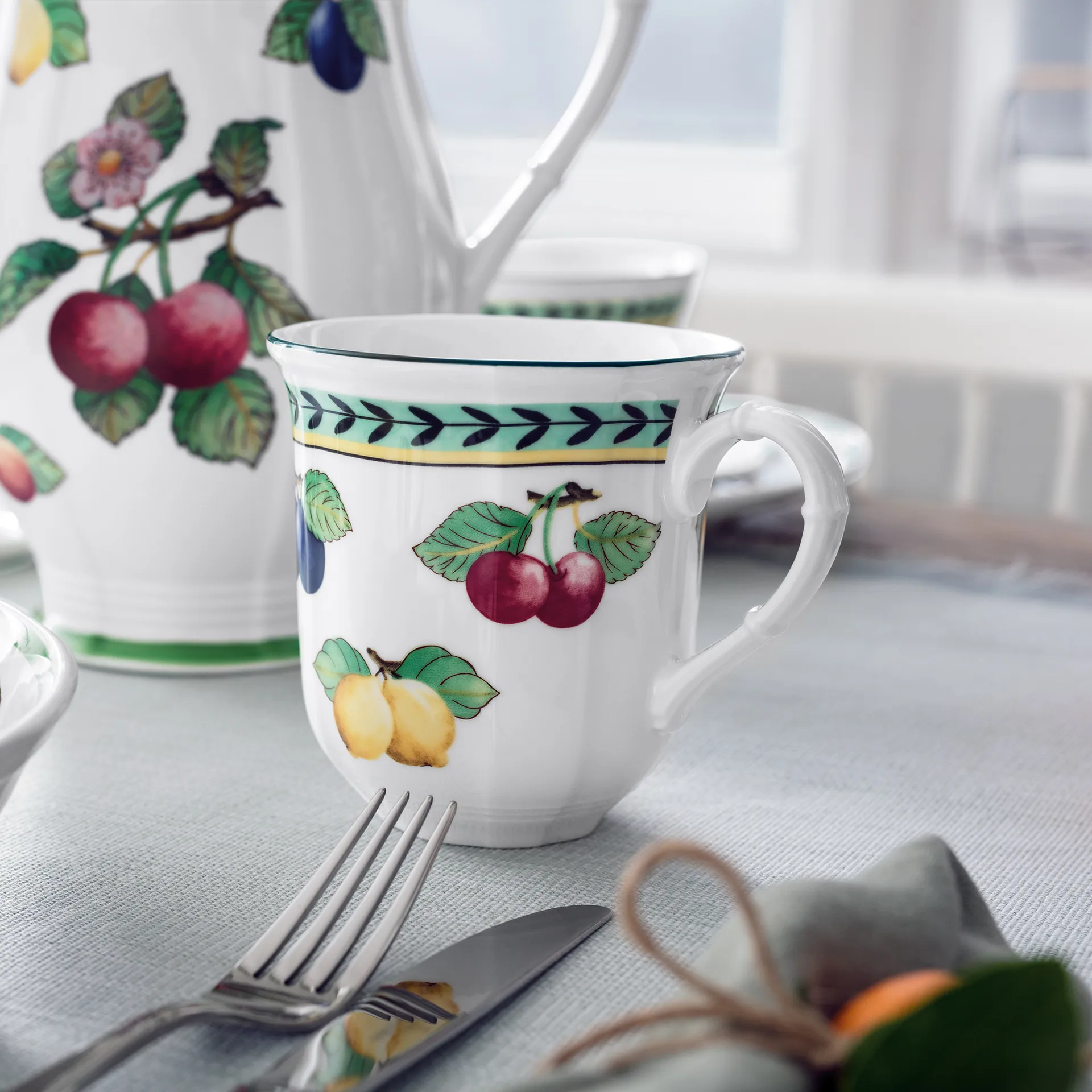 French Garden Fleurence Jumbotasse, 48cl Villeroy & Boch