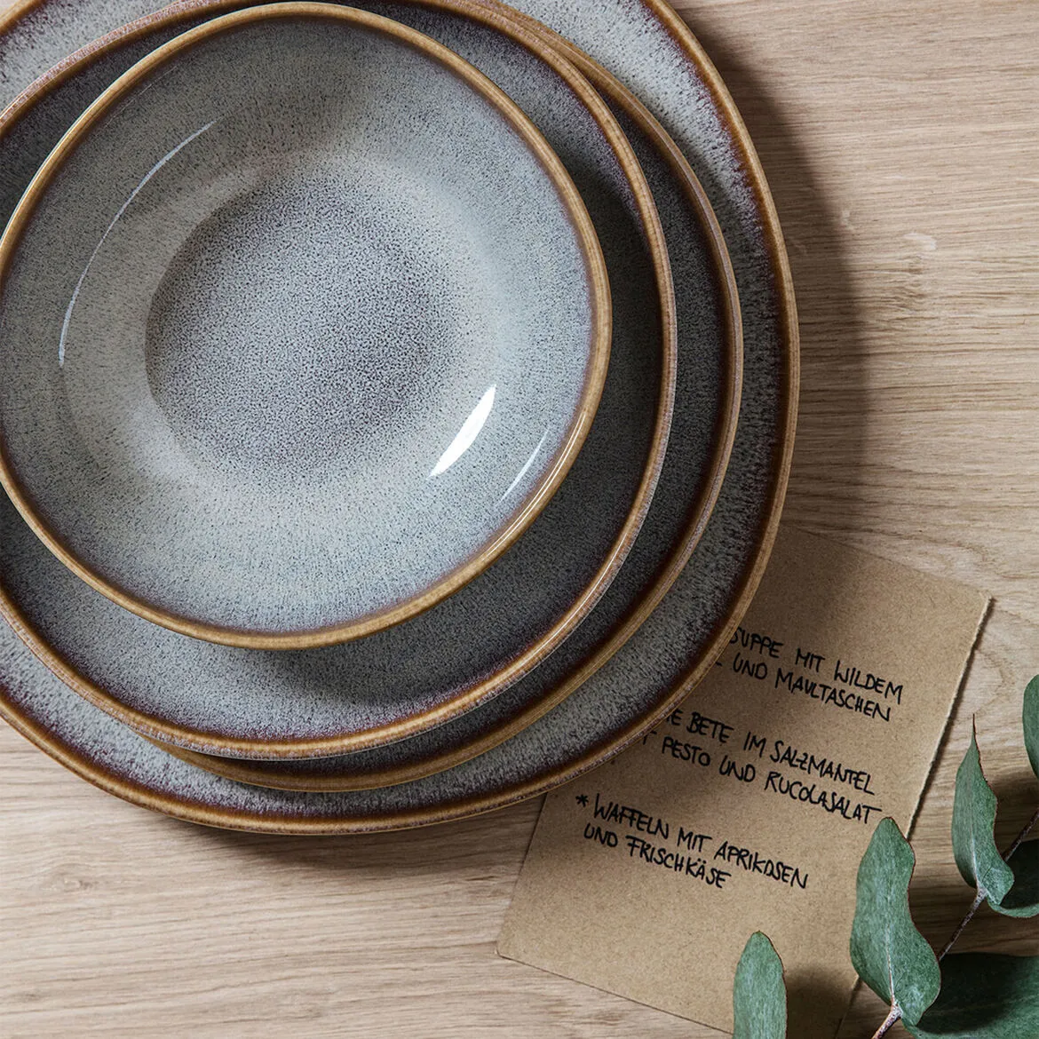 Lave Teller Ø23cm, Lave beige Villeroy & Boch