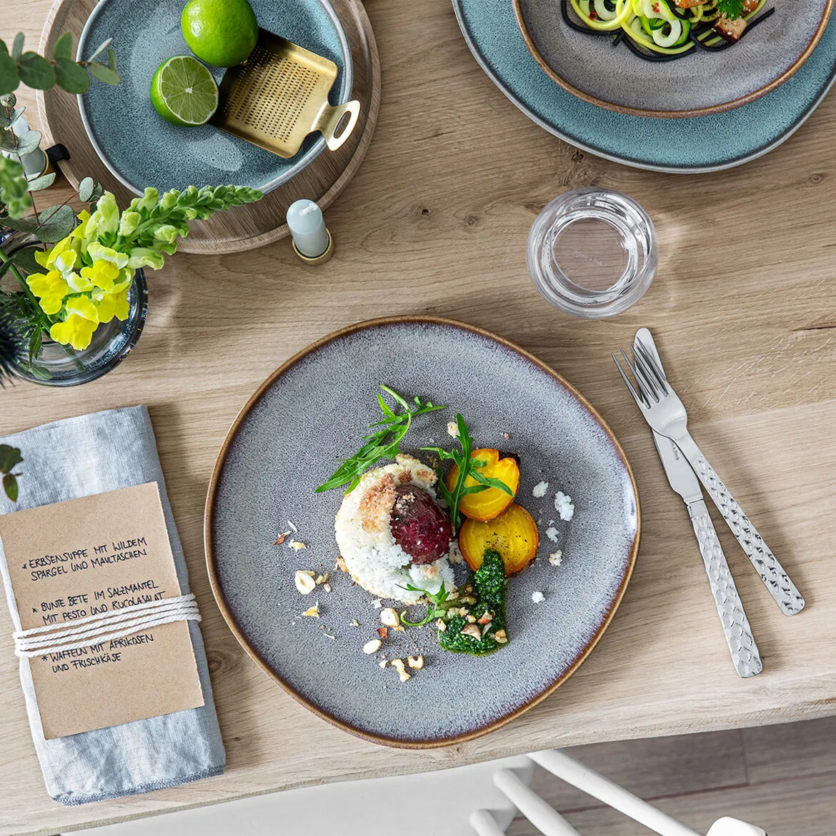 Lave Teller Ø23cm, Lave beige Villeroy & Boch