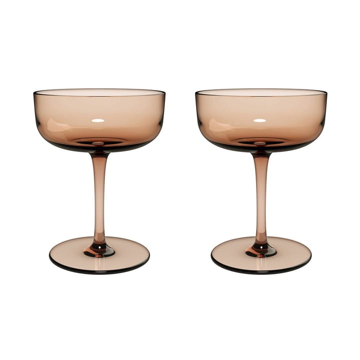 Like Champagnerglas coupe 10 cl 2er Pack - Clay - Villeroy & Boch