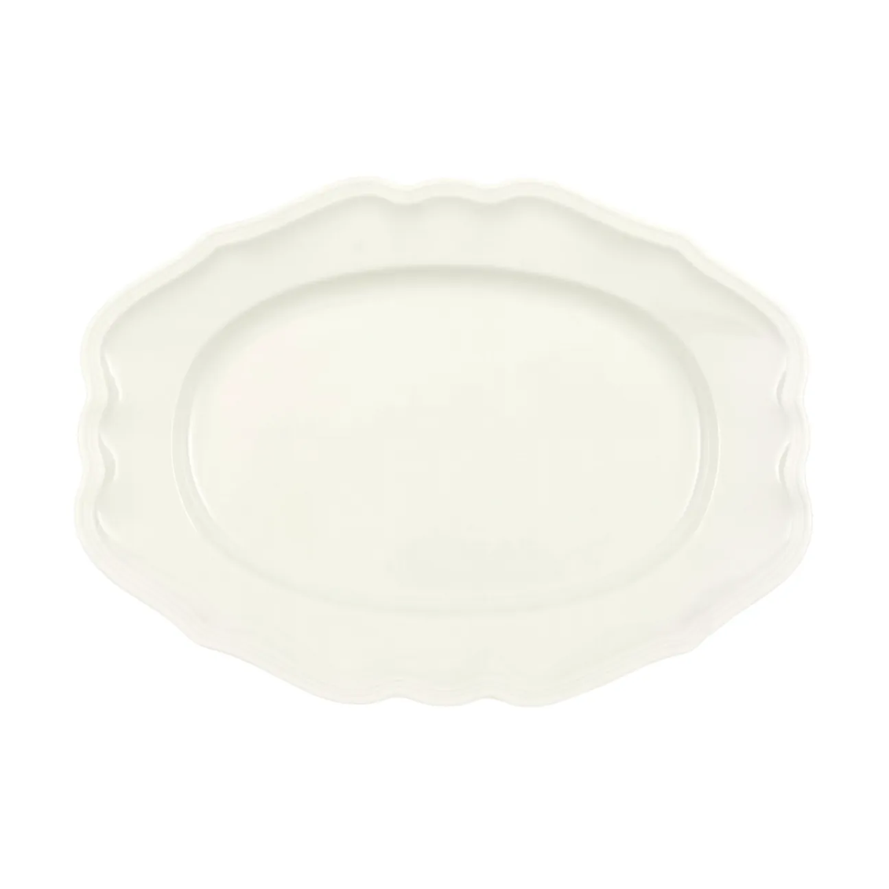 Manoir Servierplatte 37 cm, Weiß Villeroy & Boch