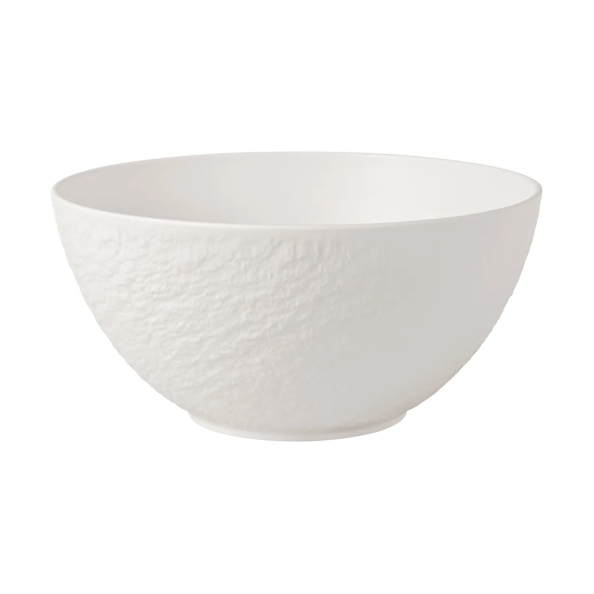 Manufacture Rock Salatschüssel Ø24 cm, Blanc Villeroy & Boch