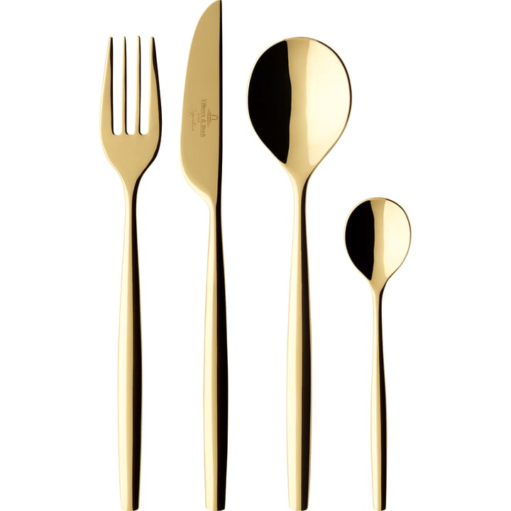 Metro Chic d'Or Besteckset 24 Teile - Gold - Villeroy & Boch