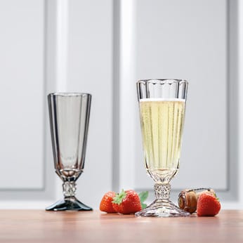 Opera Champagnerglas 4er Pack - Grau - Villeroy & Boch