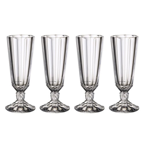 Opera Champagnerglas 4er Pack - Klar - Villeroy & Boch