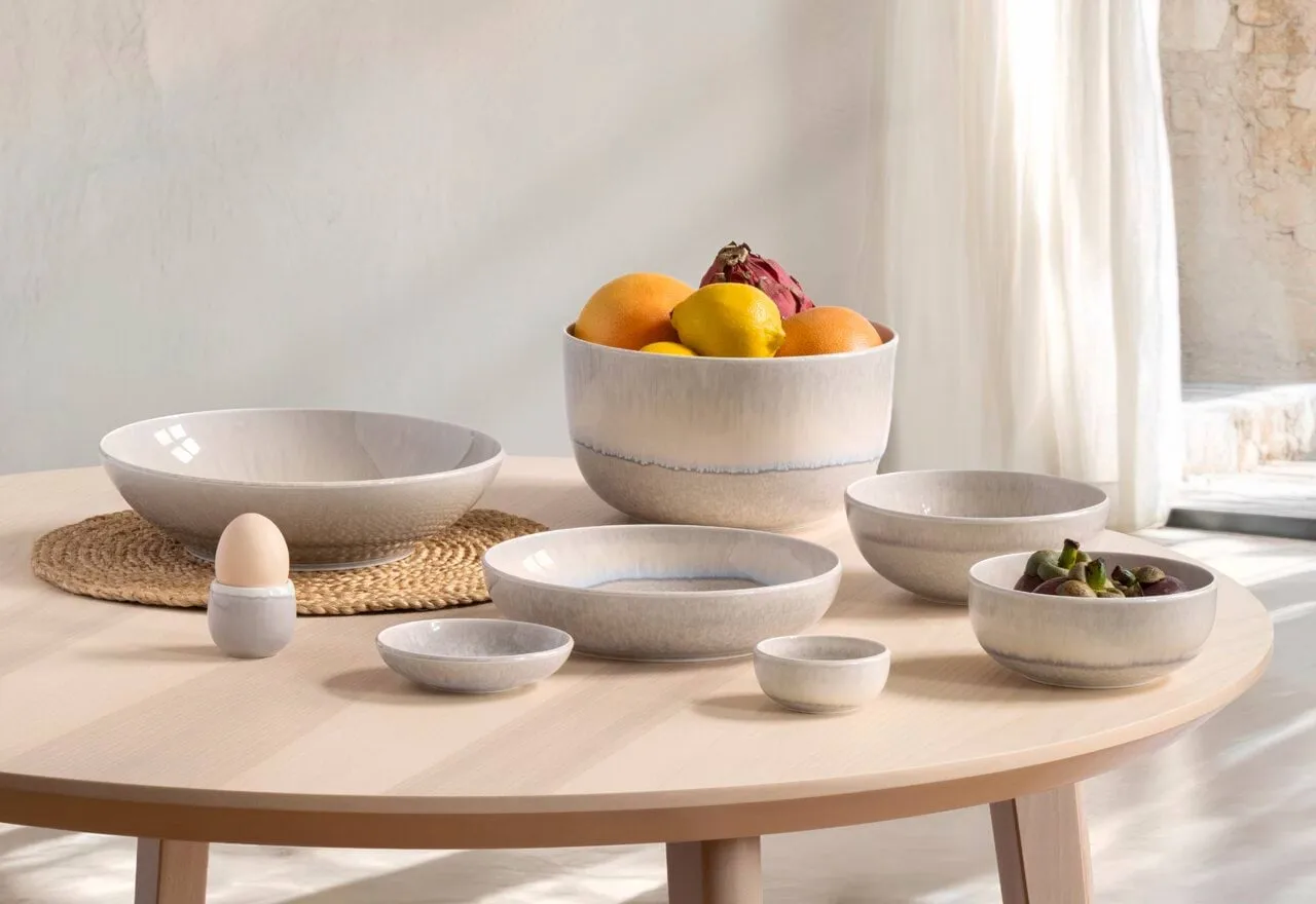 Perlemor Sand Dippschale, Beige, Ø8 cm Villeroy & Boch