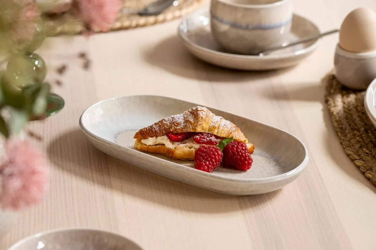 Perlmutt Sand Servierplatte, Beige, 23x13 cm Villeroy & Boch