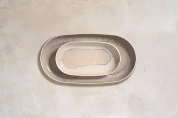 Perlmutt Sand Servierplatte - Beige, 34x20 cm - Villeroy & Boch