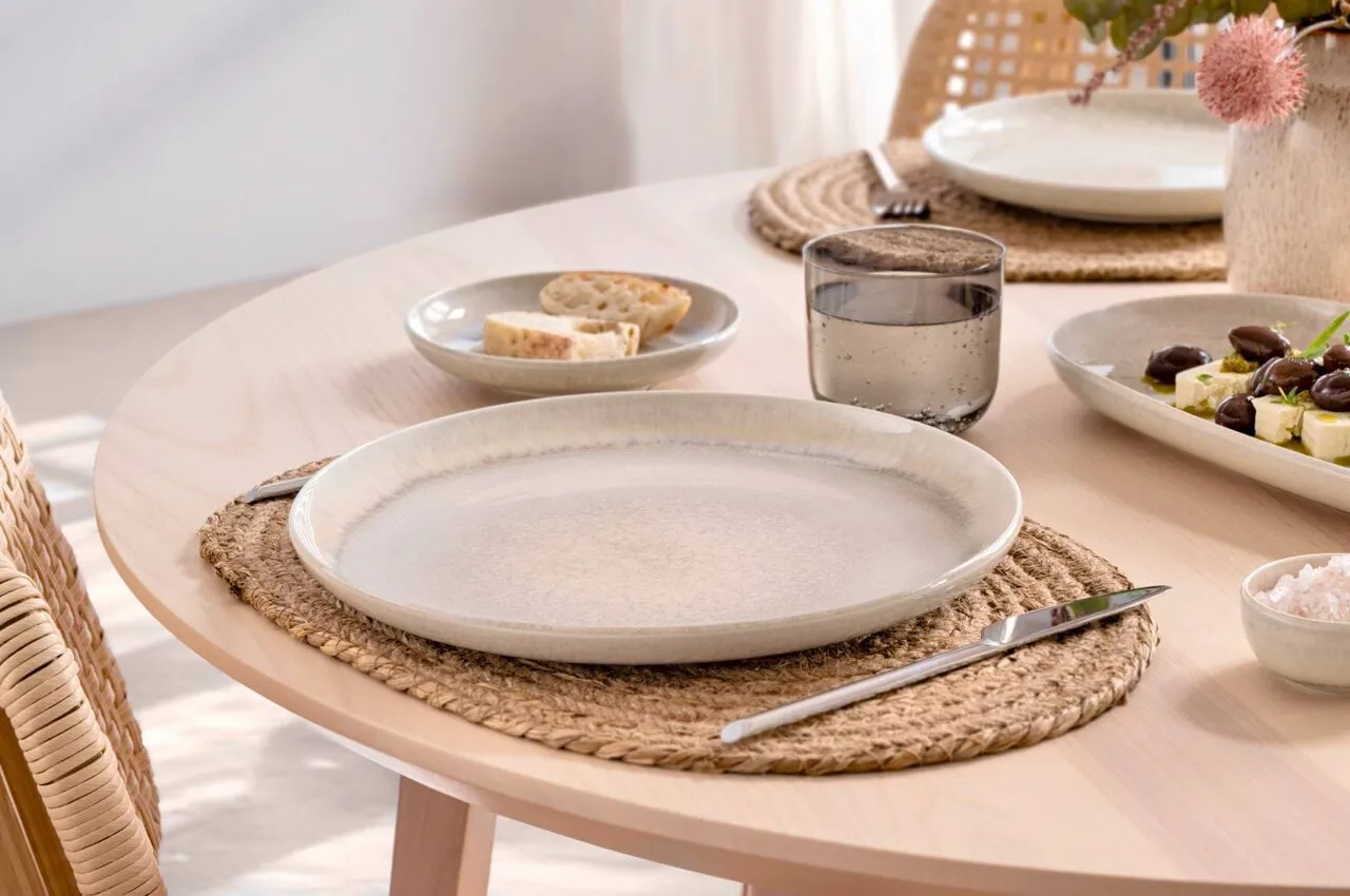 Perlmutt Sand Teller, Beige, Ø16 cm Villeroy & Boch