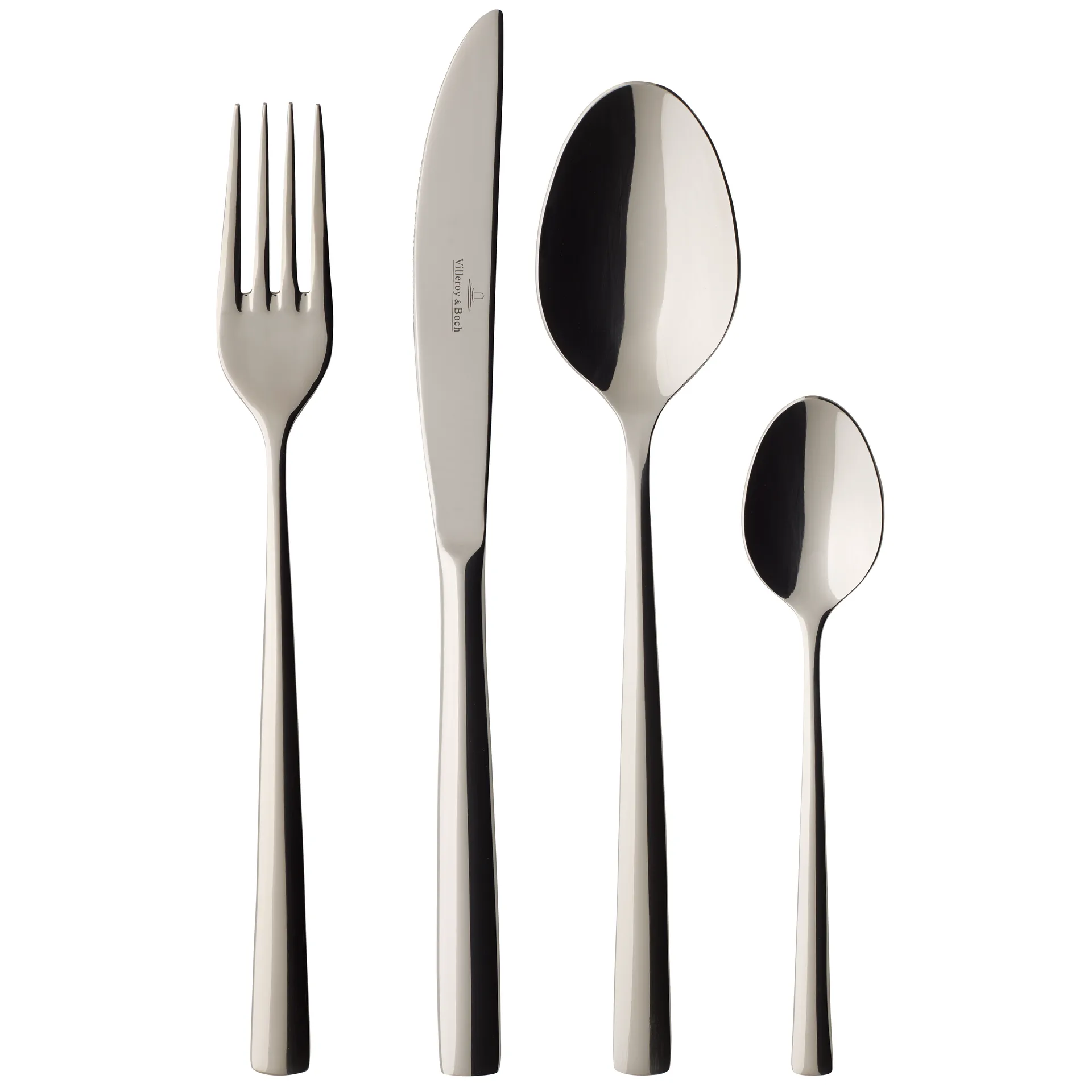 Piemont Besteckset 24 Teile, Edelstahl Villeroy & Boch
