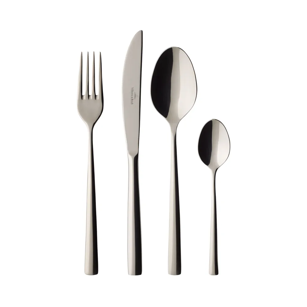 Piemont Besteckset 4 Teile, Edelstahl Villeroy & Boch